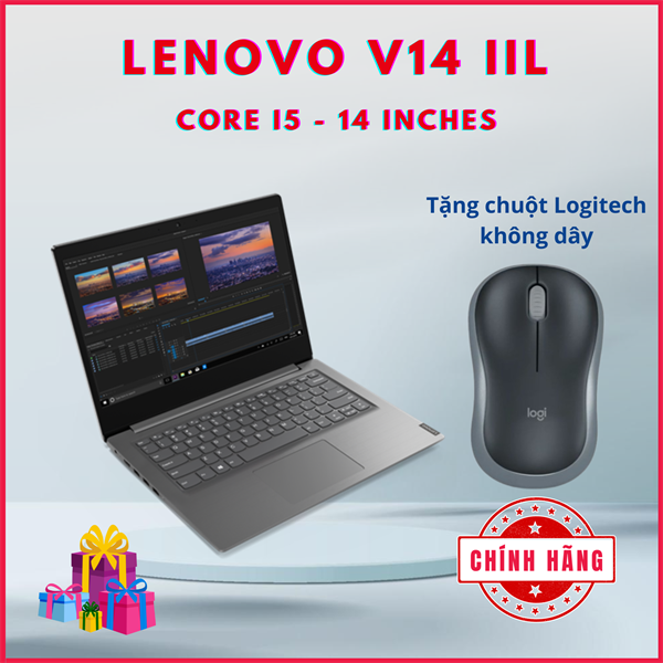 Lenovo V14 IIL (82C400W3VN8GB) | Intel&#174; Core™ i5 _ 1035G1 | 8GB | 256GB SSD PCIe | VGA INTEL | KMT8